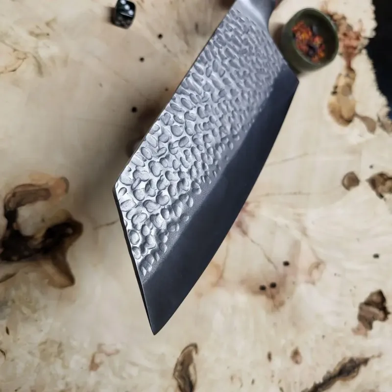 Кований кухонний ніж Kiritsuke 19,5 см із високовуглецевої нержавіючої сталі Pakkawood