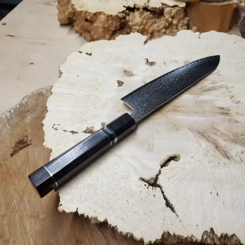 набір ножів santoku kiritsuke vg10 дамаська сталь