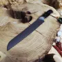 Ніж-пилка з дамаської сталі VG10 67 шарів з ручкою G10