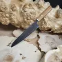 Кухонний шеф-ніж (Gyuto) 21 см VG10, 67 шарів дамаської сталі, руків'я з оливкового дерева