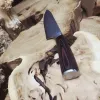 шеф ніж 5cr15mov pakka wood кухонний ніж 20.5 см