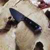 шеф ніж дамаська сталь G10 tsuchime 200 мм