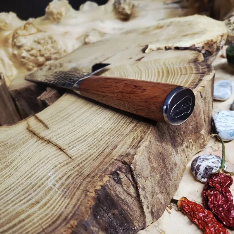 Складаний кухонний набір Kiritsuke Cleaver з дошкою з горіха
