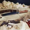 Складаний кухонний набір Kiritsuke Cleaver з дошкою з горіха
