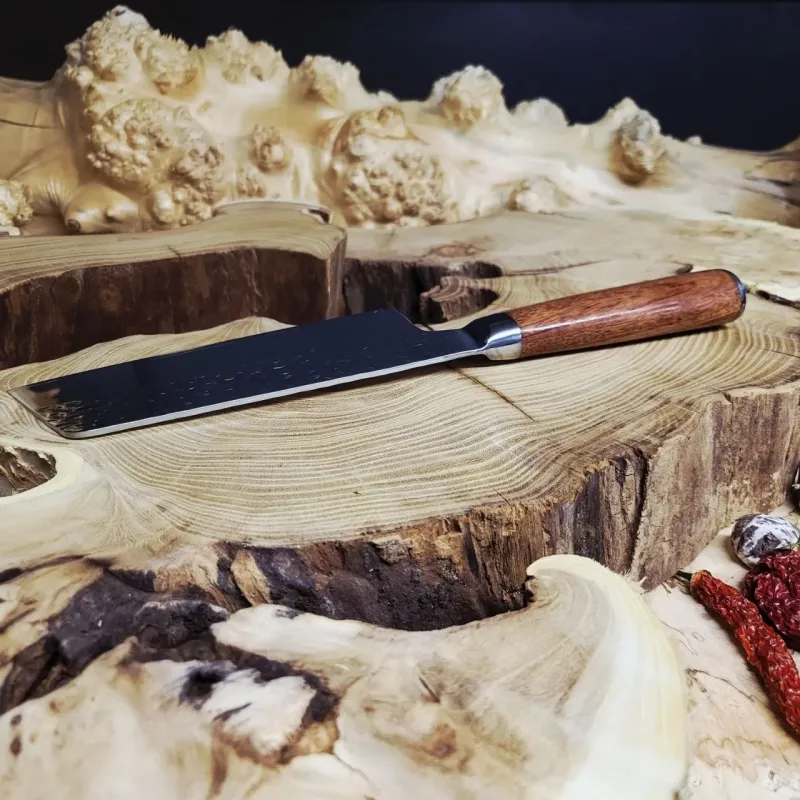 Складаний кухонний набір Kiritsuke Cleaver з дошкою з горіха