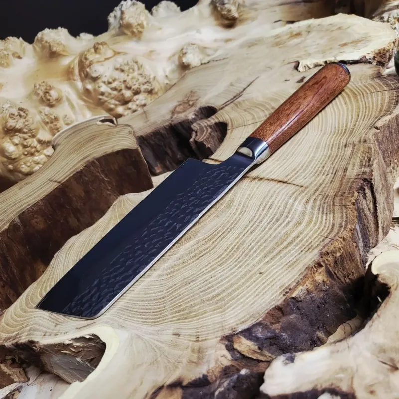 Складаний кухонний набір Kiritsuke Cleaver з дошкою з горіха