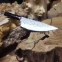 Кований кухонний шеф-ніж 5Cr15MoV з руків’ям із венге 20 см