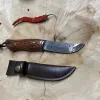 Кухонний кований ніж 85 мм з дерев'яним руків’ям