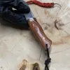 Кухонний кований ніж 85 мм з дерев'яним руків’ям