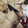 Ніж гюйто VG10 дамаська сталь 67 шарів