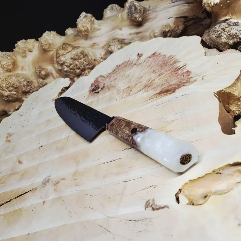 ніж gyuto vg10 tsuchime карагач смола 205 мм