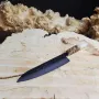 Шеф-ніж Gyuto 20.5 см із 73 шарів дамаської сталі VG-10 з колодкою з карагача та смоли