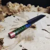 Кованый нож Накири 73 слоя VG-10 дамасская сталь
