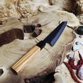 Шеф-ніж Kiritsuke Gyuto 205 мм з дамаської сталі VG10 67 шарів