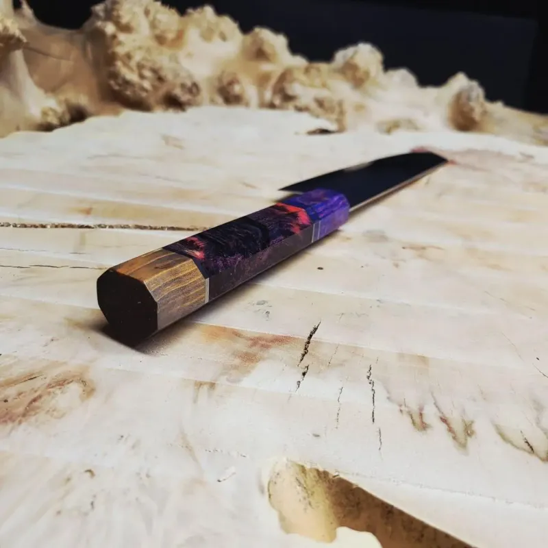 Кухонний ніж Kiritsuke 20,5 см дамаська сталь
