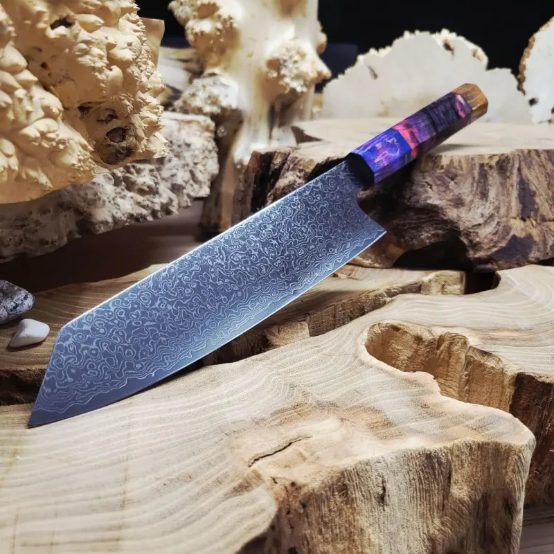 Кухонний ніж Kiritsuke 20,5 см дамаська сталь
