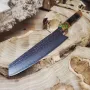 Японський ніж Кирицуке VG-10 20,5 см — дамаська сталь 67 шарів, професійний кухонний ніж