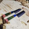 Набір кухонних ножів Santoku та Nakiri VG10