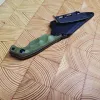 Компактний ніж AUS-8 з ручкою G10 та чохлом Kydex