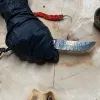 Набір кухонних ножів ручної роботи