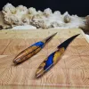 Комплект кухонних ножів із дамаської сталі