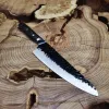 Кований кухонний ніж Gyuto AUS-10 21,5 см з руків'ям із паккавоуд