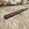 Кований кухонний ніж Santoku 18 см 5Cr15MoV з дерев'яним руків'ям