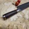 кований ніж santoku 18 см ебенове дерево 5cr15mov