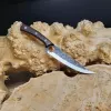 Кований обвалювальний ніж Саторі 19 см зі сталі 5Cr15MoV з руків'ям із венге