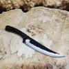 Кований обвалювальний ніж Саторі 19 см зі сталі 5Cr15MoV з руків'ям із венге