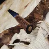 Кухонний ніж для хліба з хвилястим лезом 19 см та руків'ям з паккавоуд