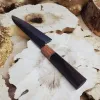 Кухонний ніж Гюто AUS-8 20 см з руків'ям з падука та чорного горіха
