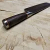 Ніж Nakiri 5Cr15MoV чорне покриття ебенове дерево