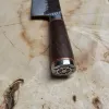 Ніж Nakiri 5Cr15MoV чорне покриття ебенове дерево