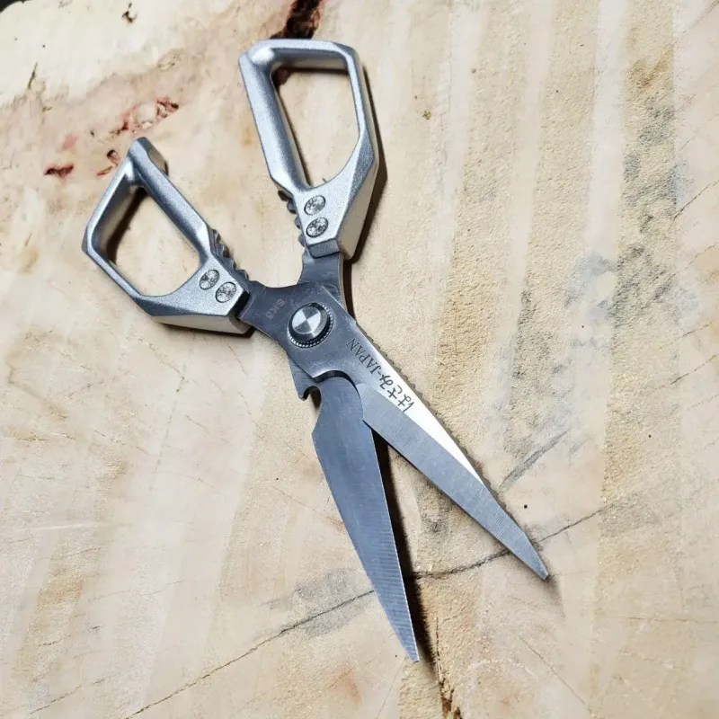 набір кухонних ножів santoku сокирка ножиці