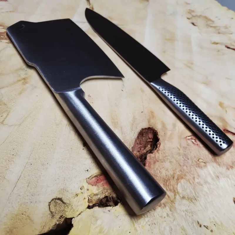 набір кухонних ножів santoku сокирка ножиці
