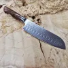 набір ножів santoku універсальний vg10 дамаська сталь