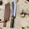 Набор из 4 кованых кухонных ножей из стали 5Cr15MoV