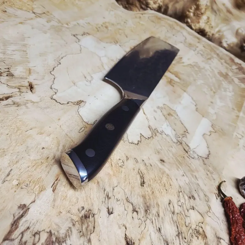 ніж nakiri vg10 дамаська сталь g10 170 мм