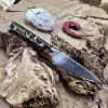 ніж для овочів дамаська сталь 67 шарів 9,5 см