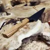 Кухонний ніж дамаська сталь 67 шарів оливкова ручка