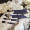 Преміум набір ножів VG-10 Damascus 67 шарів — Santoku, топорик, універсальний, овочевий