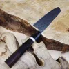 Santoku 18,5 см з багатошаровим клинком та руків'ям з американського горіха