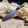 Японський кухонний Santoku 18,5 см ніж з руків'ям з американського горіха
