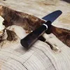 Santoku 18,5 см з багатошаровим клинком та руків'ям з американського горіха