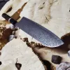 Santoku 18,5 см з багатошаровим клинком та руків'ям з американського горіха