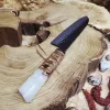 ніж santoku дамаська сталь 73 шари карагач смола