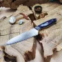Японський ніж Сантоку дамаська сталь VG10 67 шарів з руків’ям G10
