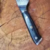 нож santoku vg10 дамасская сталь кухонный