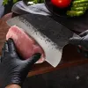 Сербський кований кухонний ніж 20 см 5Cr15MoV